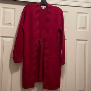 Ladies sweater jacket